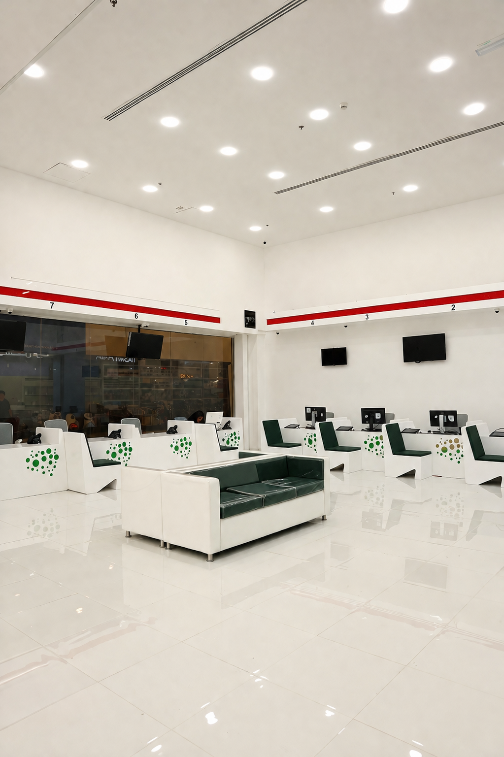 DAWN service lounge and waiting area